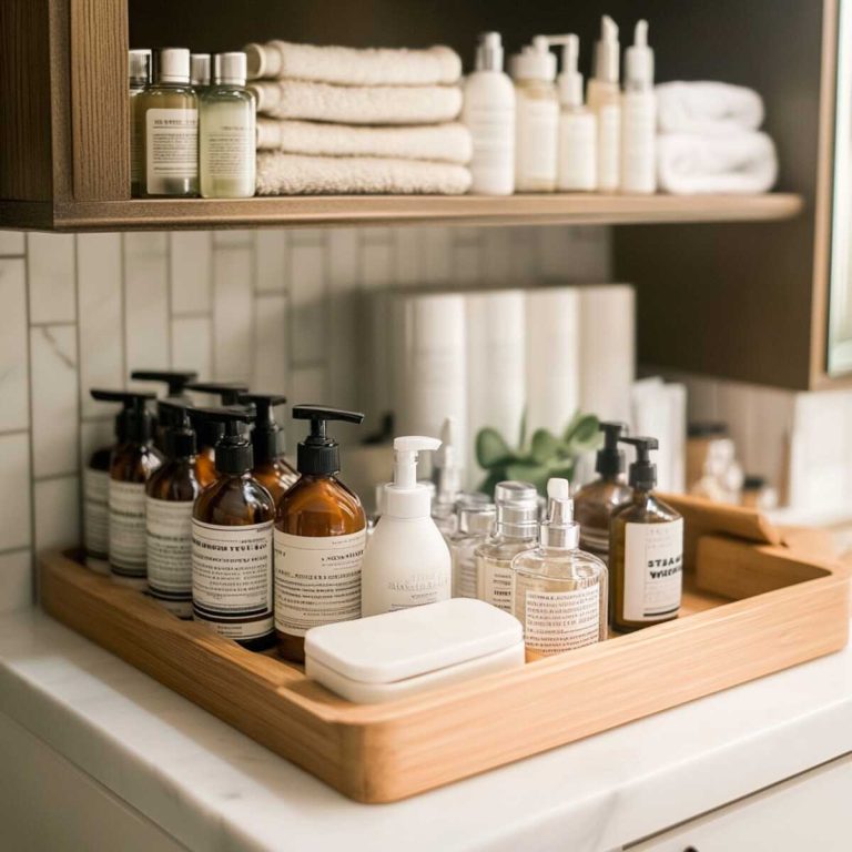 How to Organize Bathroom Toiletries in 5 Simple Steps