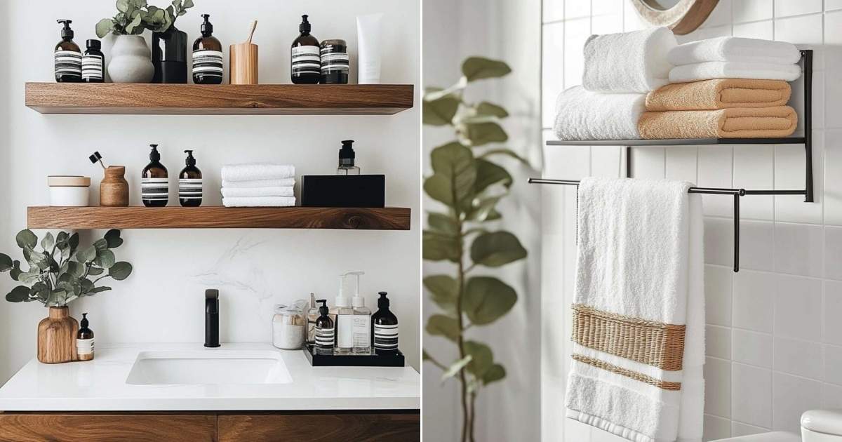 Beautiful view of Minimalist Bathroom Storage Ideas For Small Spaces