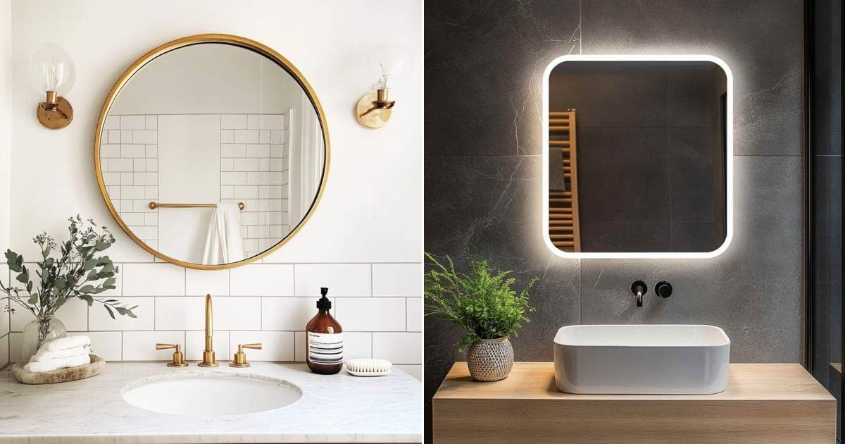 25 Small Bathroom Mirror Ideas That Make a Big Impact