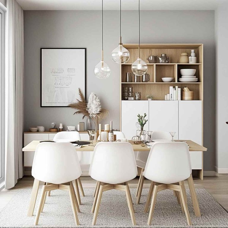 Curated visual reference: Gallery Detail: 23 Scandinavian Dining Room Ideas To Make Your Home Cozy