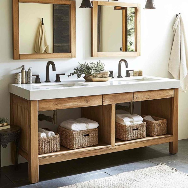 19 Bathroom Double Sink Ideas That Will Make Sharing Easy