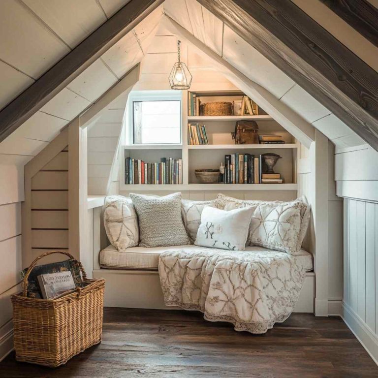 25 Cozy Attic Reading Nook Ideas You’ll Want to Try Today!