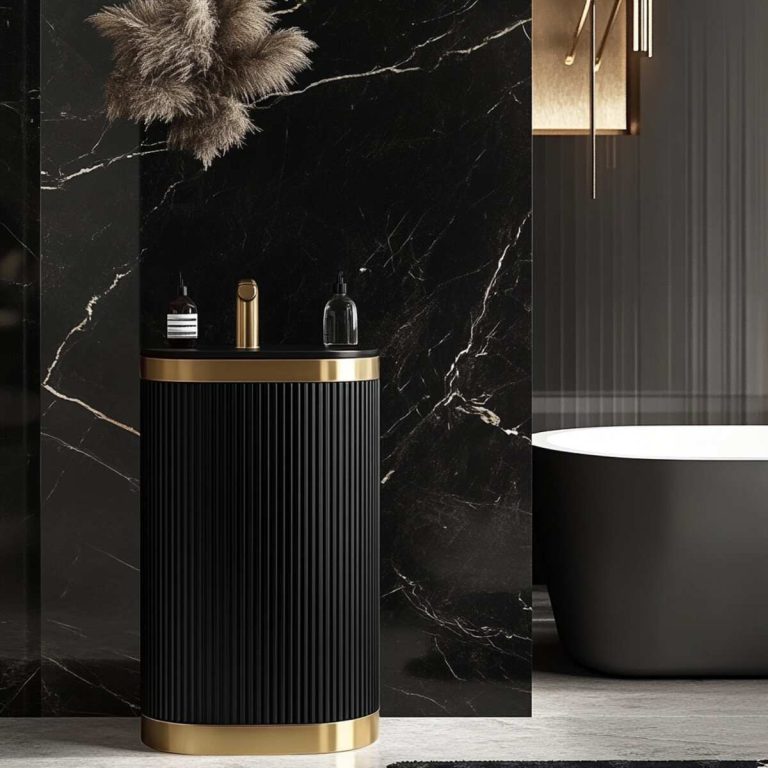25 Black and Gold Bathroom Decor Ideas to Make Your Space Shine