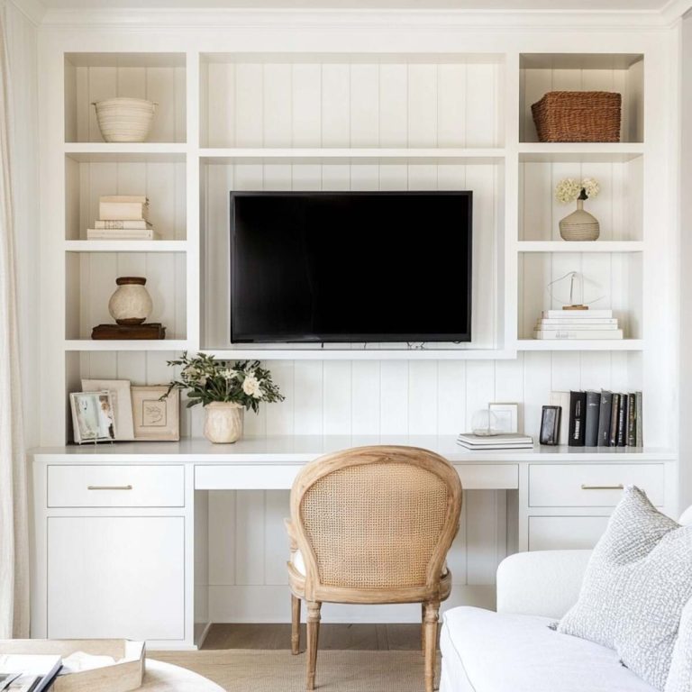 25 Best Living Room Built-In Shelving Ideas to Maximize Storage and ...