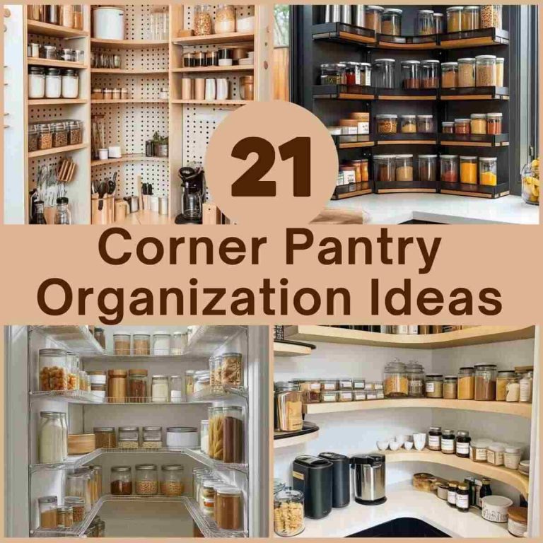 21 Easy Corner Pantry Organization Ideas You Need to Try