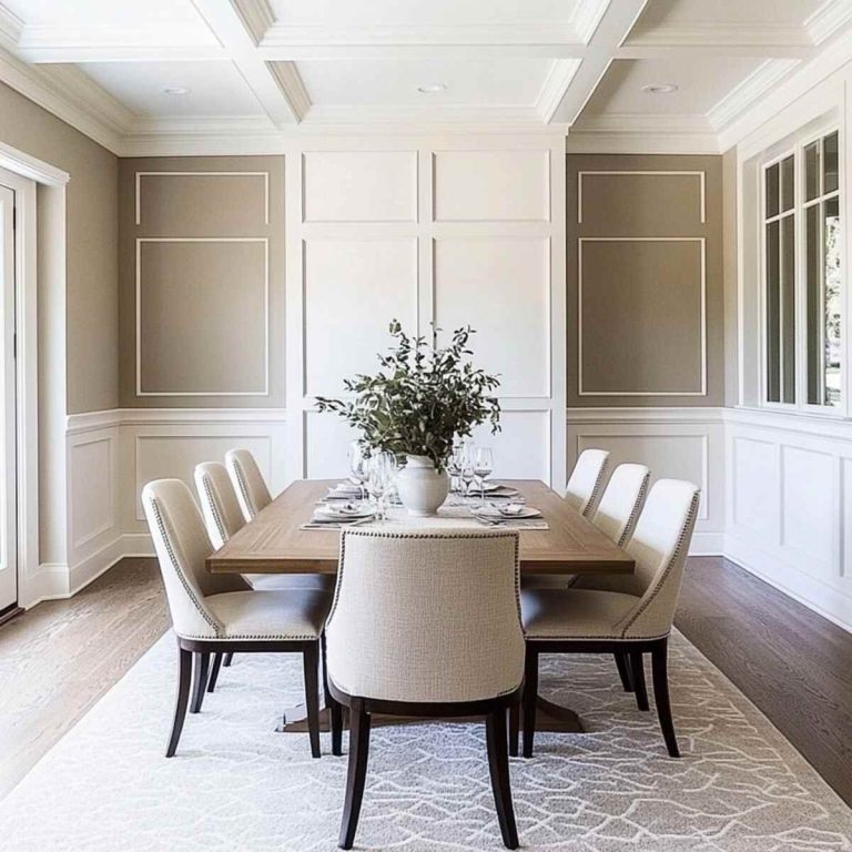19 Trendy Dining Room Wainscoting Ideas