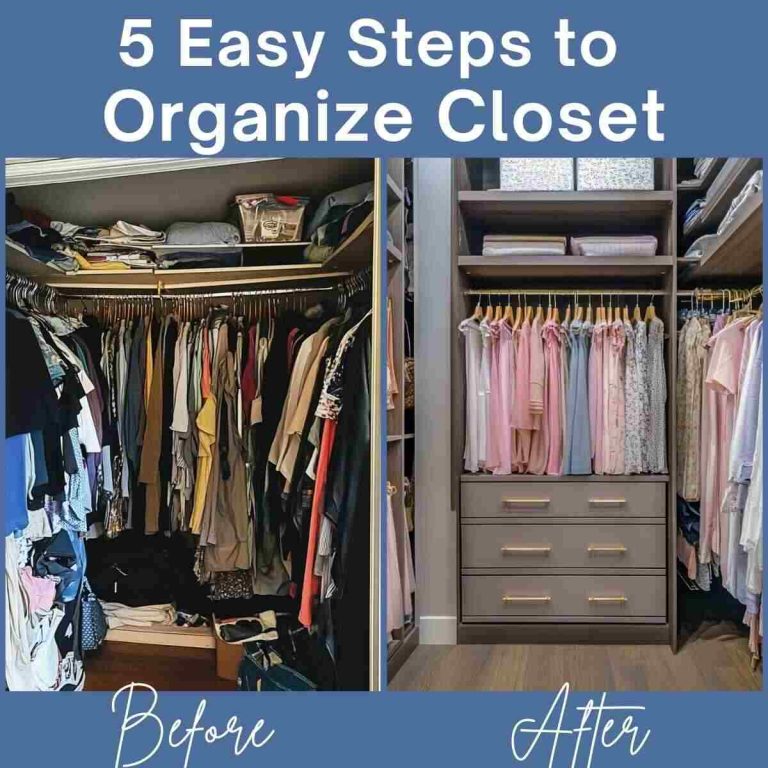 How to Organize Your Closet in 5 Simple Steps