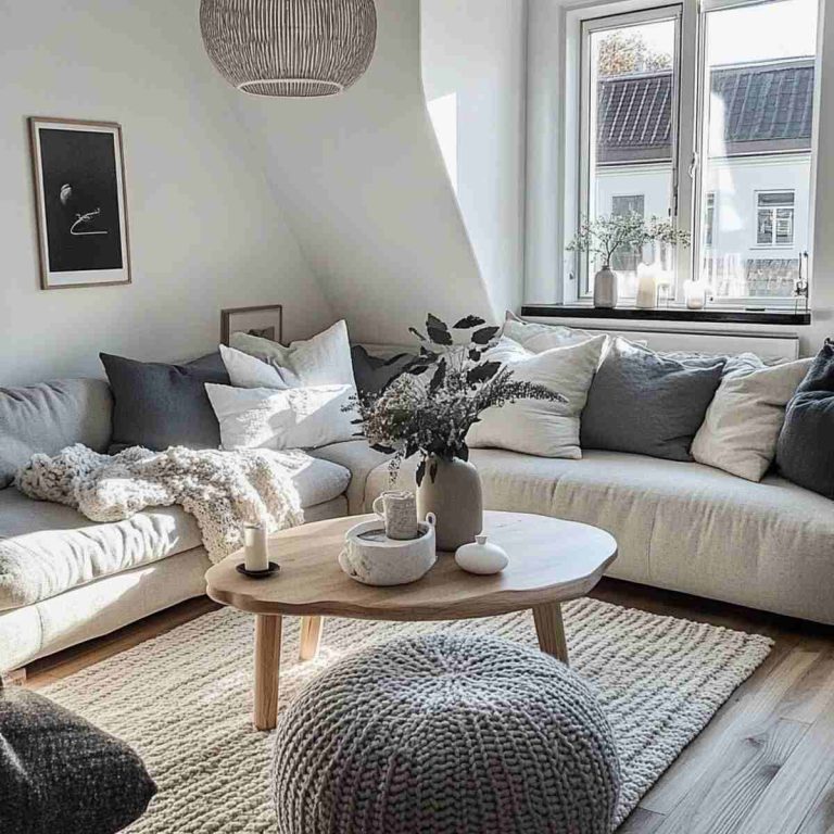 23 Scandinavian Living Room Ideas for a Cozy & Stylish Space