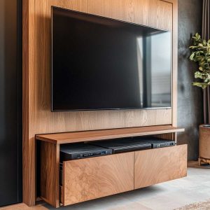 20 Best Hidden Storage Ideas for TV Wall