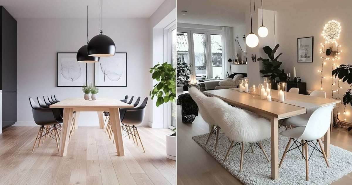 23 Scandinavian Dining Room Ideas To Make Your Home Cozy