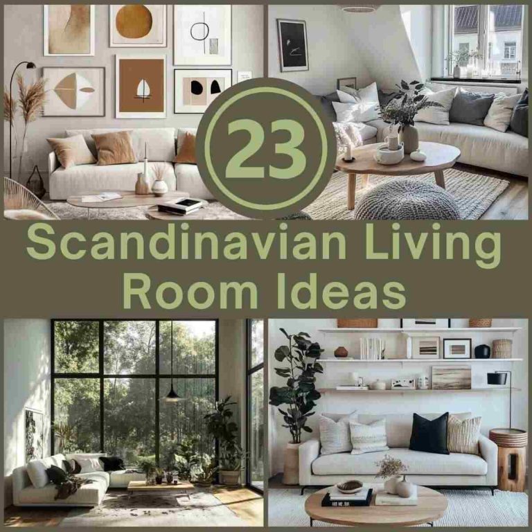 23 Scandinavian Living Room Ideas for a Cozy & Stylish Space