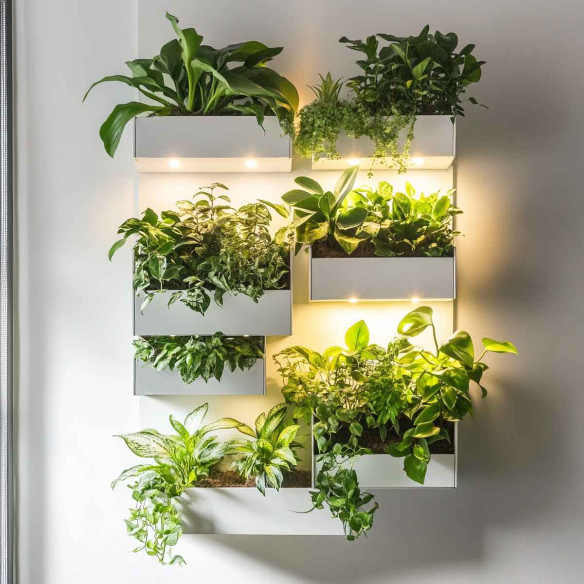 17. Plant display niche - Bedrooms Wall Niche Ideas