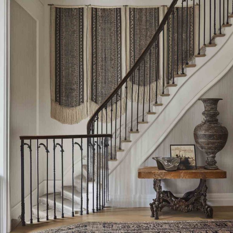 21 Beautiful Staircase Accent Wall Ideas You’ll Want to Try