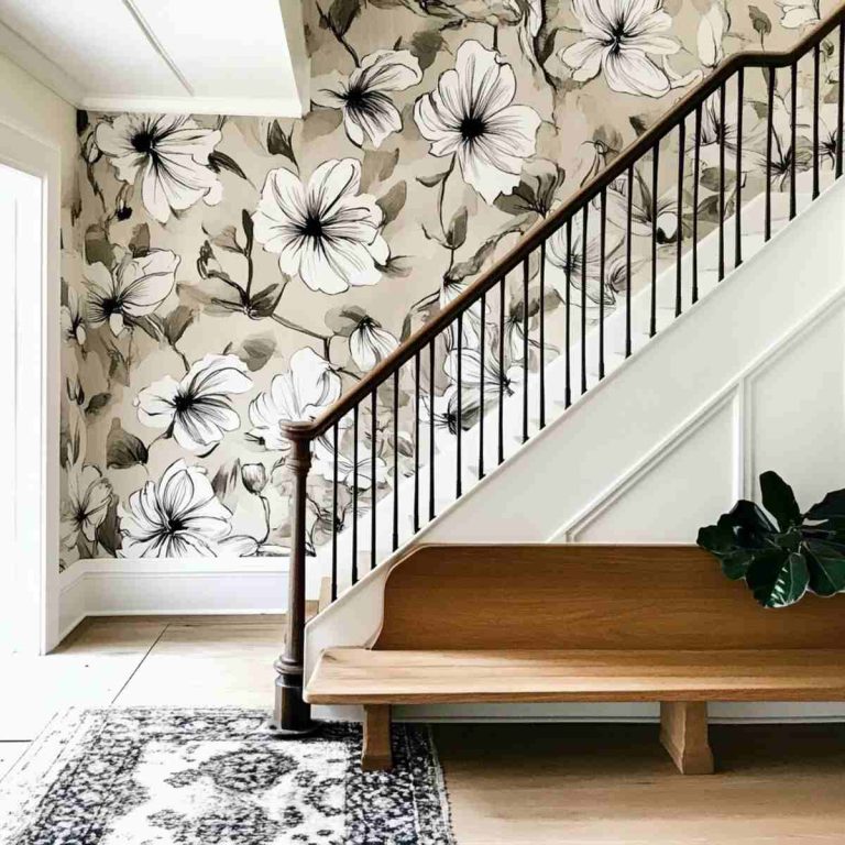 21 Beautiful Staircase Accent Wall Ideas You’ll Want to Try