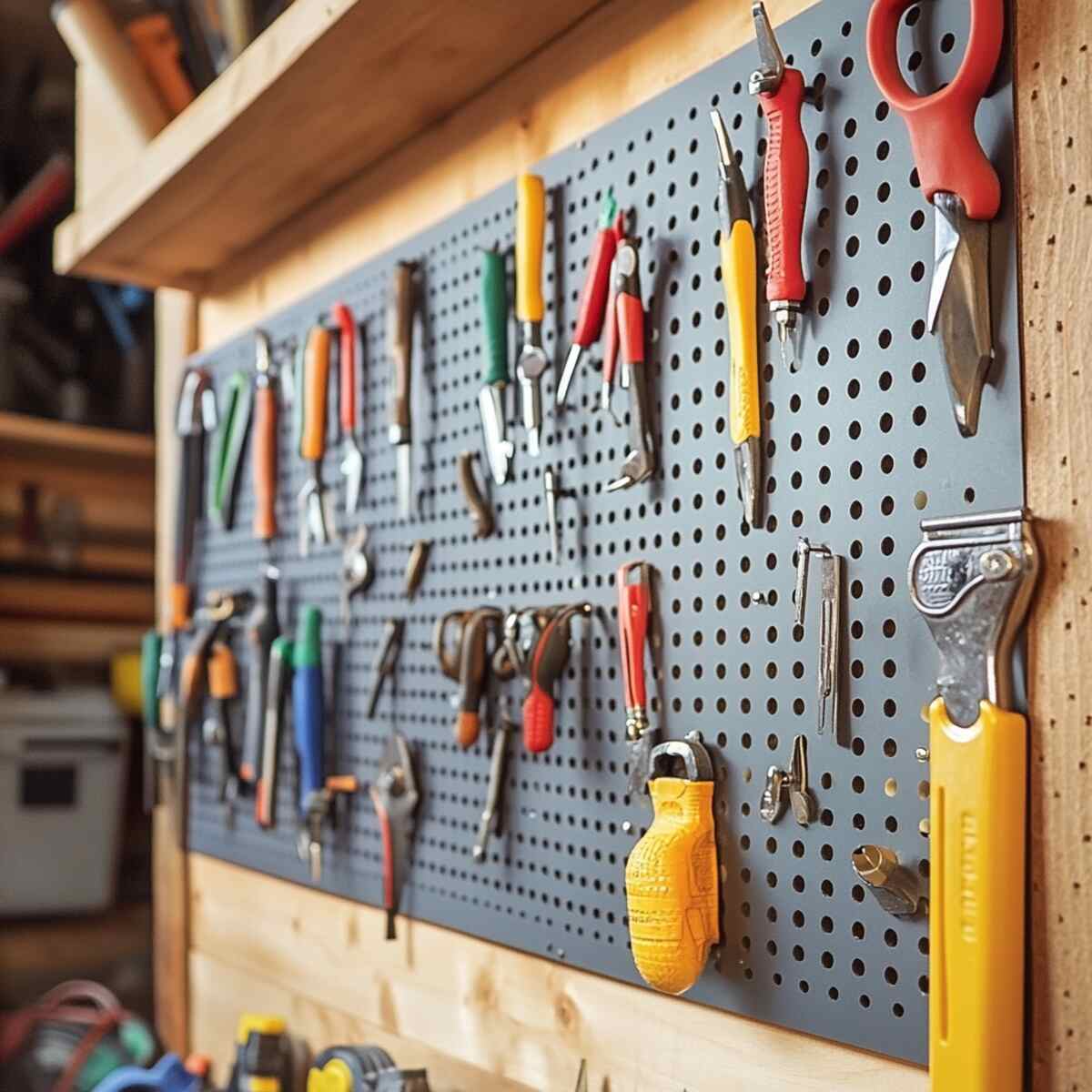 3. Magnetic tool holder - Magnetic Wall Storage Ideas