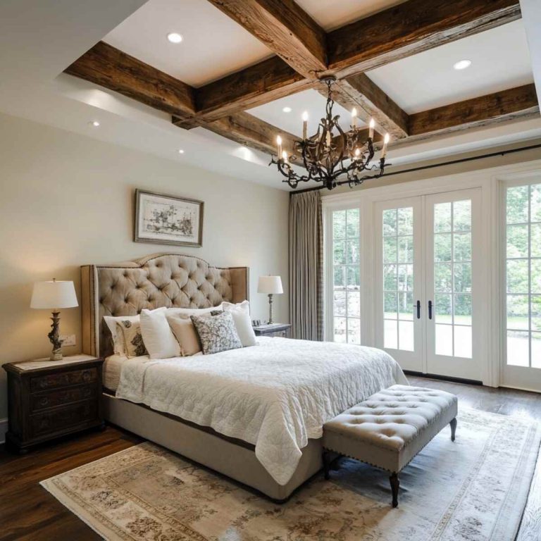 View of 20 Top Bedroom Accent Ceiling Ideas