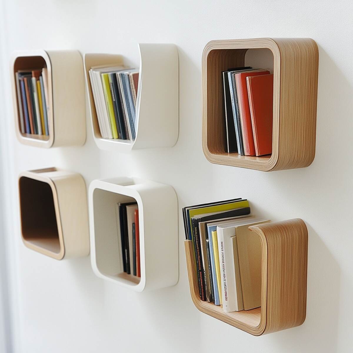 8. Magnetic bookends - Magnetic Wall Storage Ideas