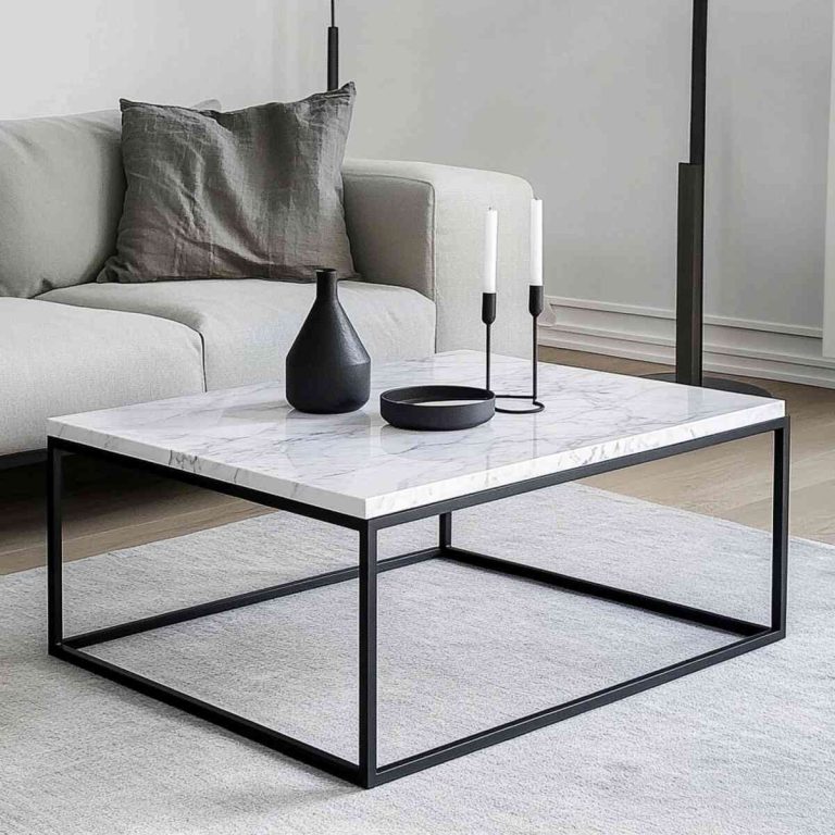 Curated visual reference: Gallery Detail: 19 Simple Stylish Minimalist Coffee Table Ideas