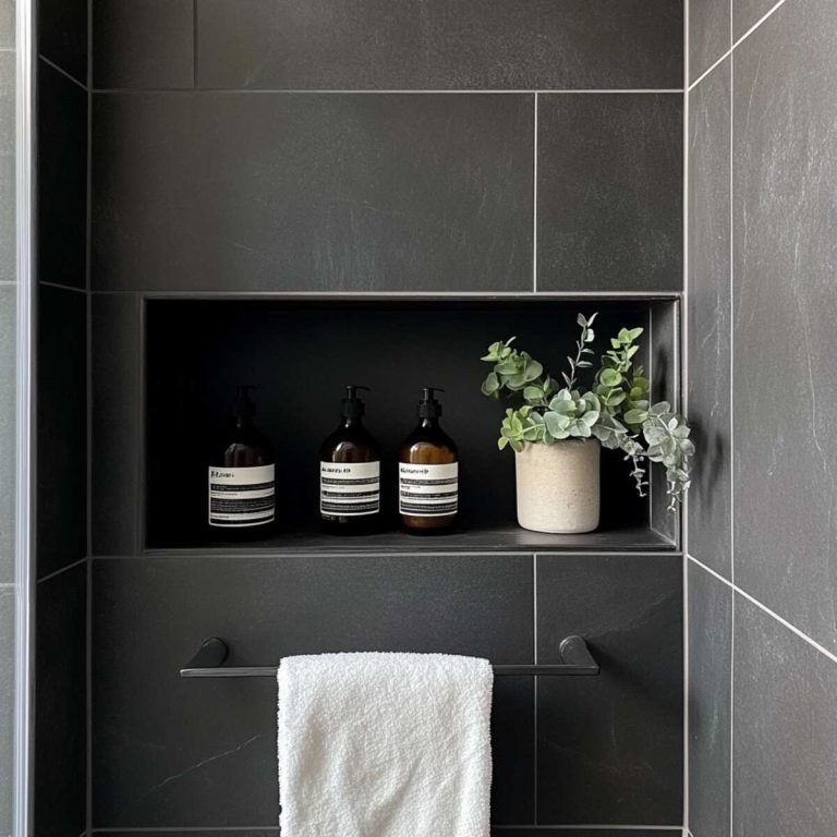 20 Stylish and Practical Bathroom Wall Niche Ideas