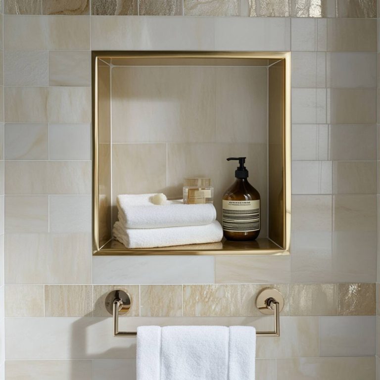 20 Stylish and Practical Bathroom Wall Niche Ideas
