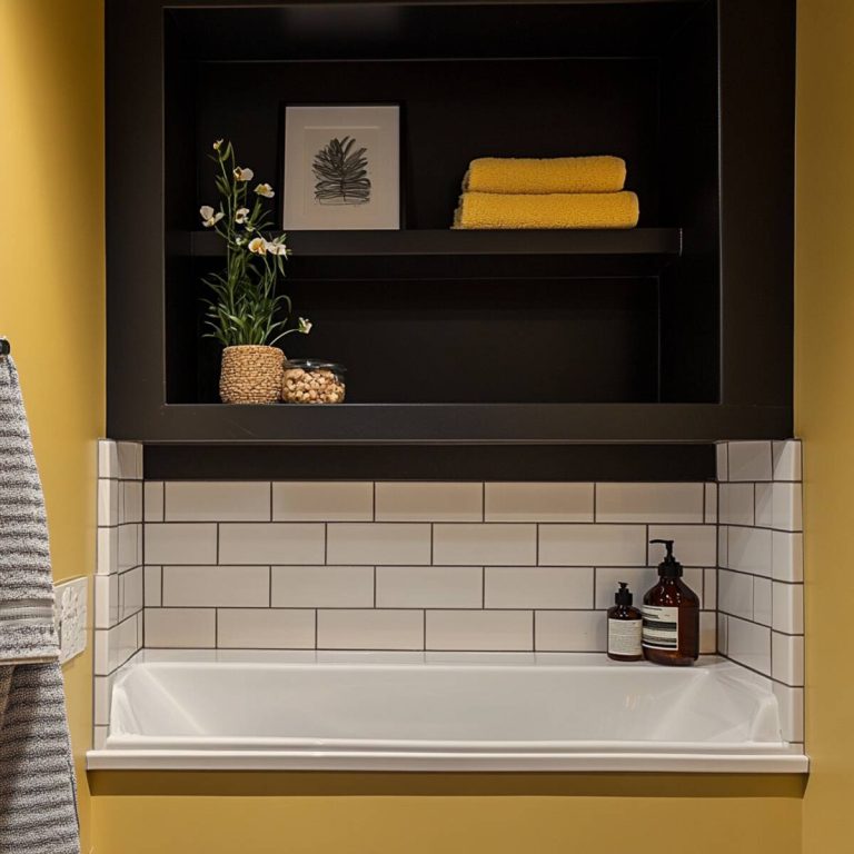 20 Stylish and Practical Bathroom Wall Niche Ideas