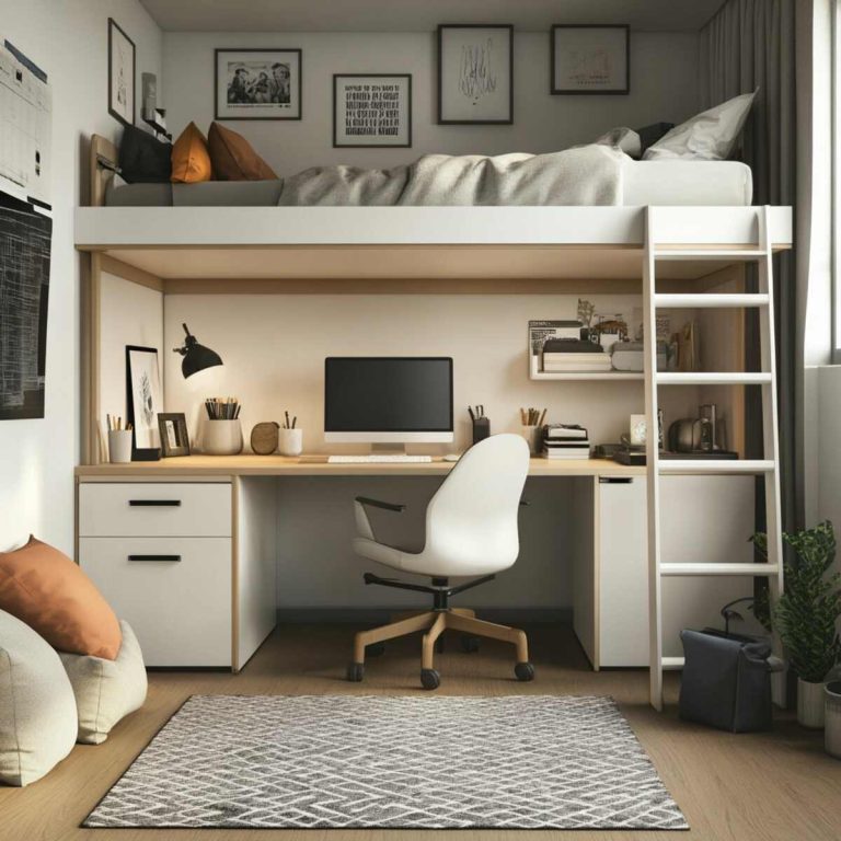 20 Smart Small Bedroom Layout Ideas with Desk