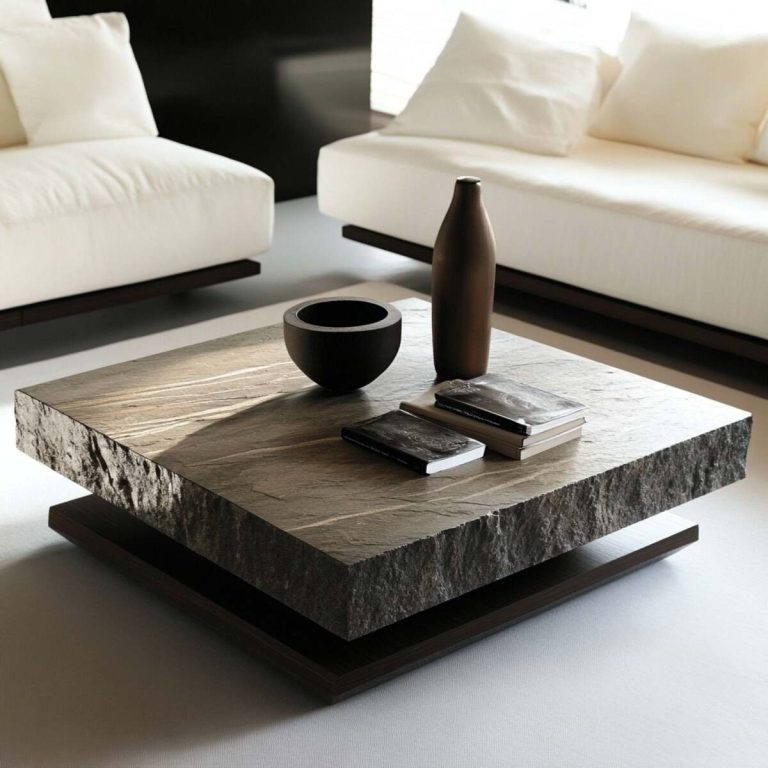 19 Simple & Stylish Minimalist Coffee Table Ideas - Simple Minimalist End Table Design