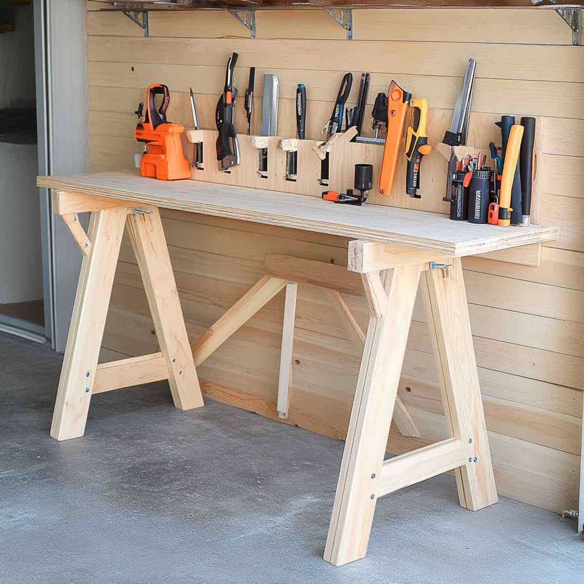 Multi-Purpose Folding Workbench