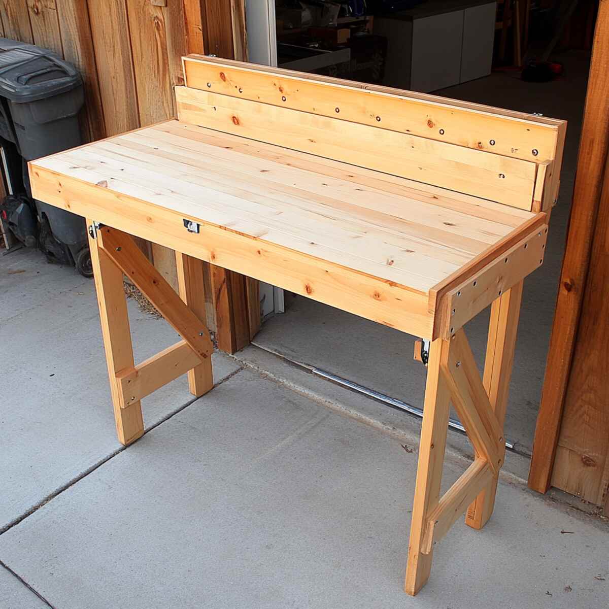 Portable Folding Workbench