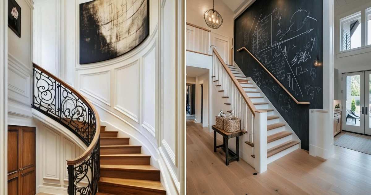 21 Beautiful Staircase Accent Wall Ideas You’ll Want to Try