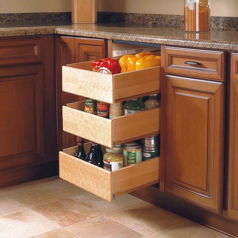 21 Brilliant Pull-Out Pantry Cabinet Ideas That Save Space Like Magic