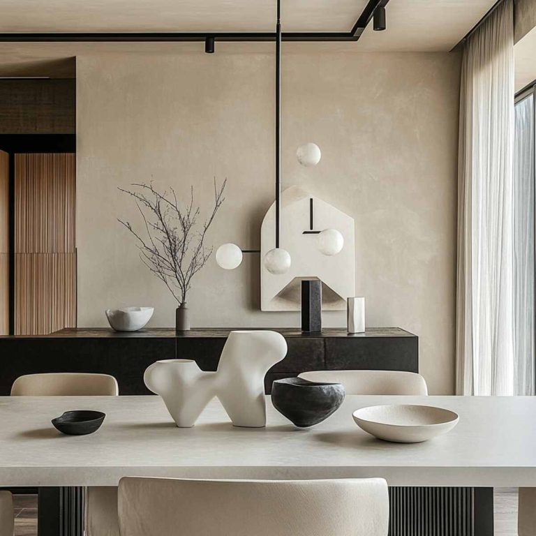 17 Minimalist Dining Room Table Decor Ideas