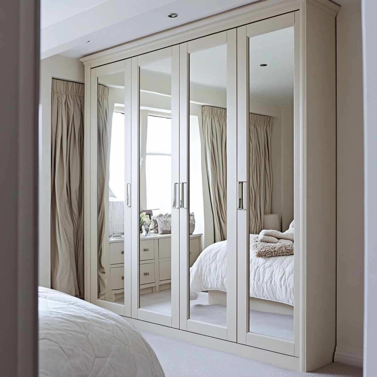 6. Inside the wardrobe - Mirror Placement Ideas in Bedrooms-resized
