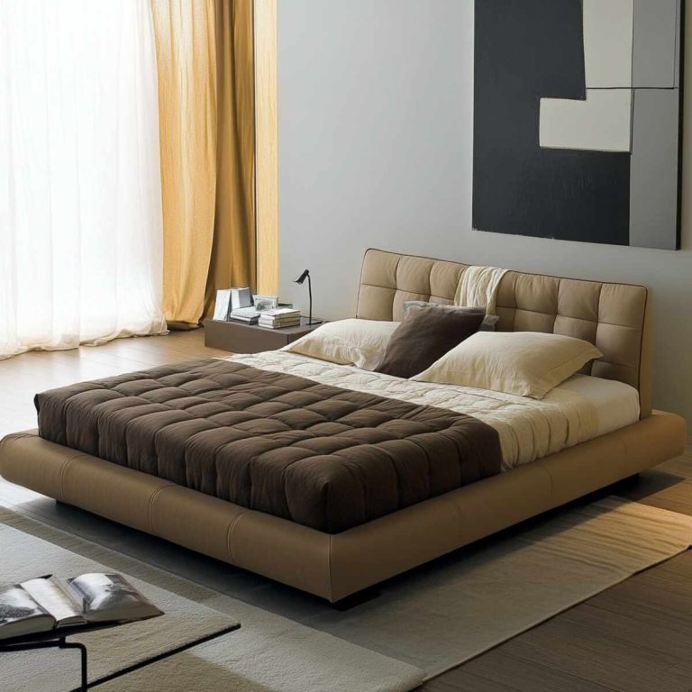 23 DIY Low Bed Frame Ideas for Small Bedrooms