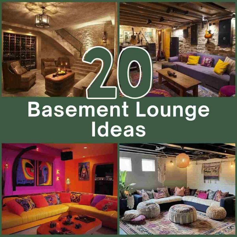 20 Genius Basement Lounge Ideas