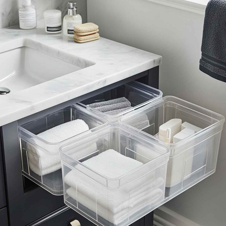 19 Bathroom Vanity Storage Ideas That Make Life So Much Easier