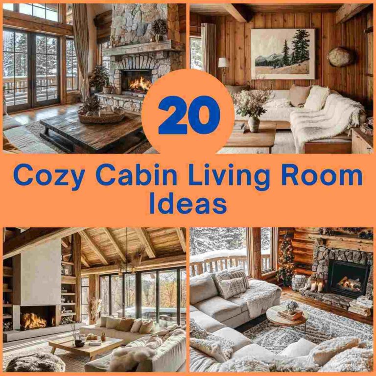 20 Cozy Cabin Living Room Ideas That Make You Never Want to Leave