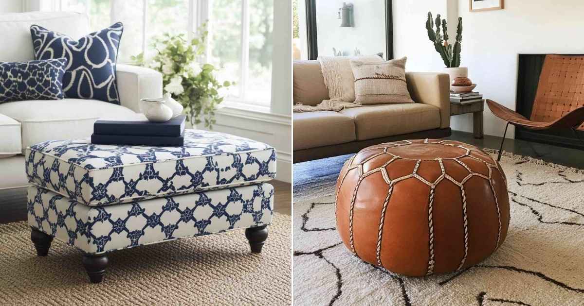 21 Best Living Room Ottoman Ideas