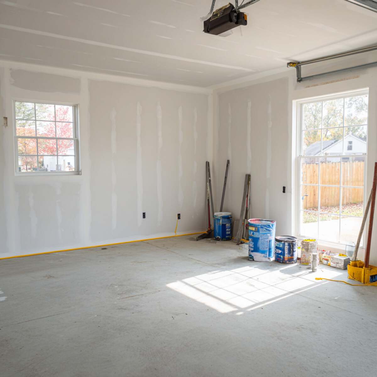 Drywall with Epoxy Paint
