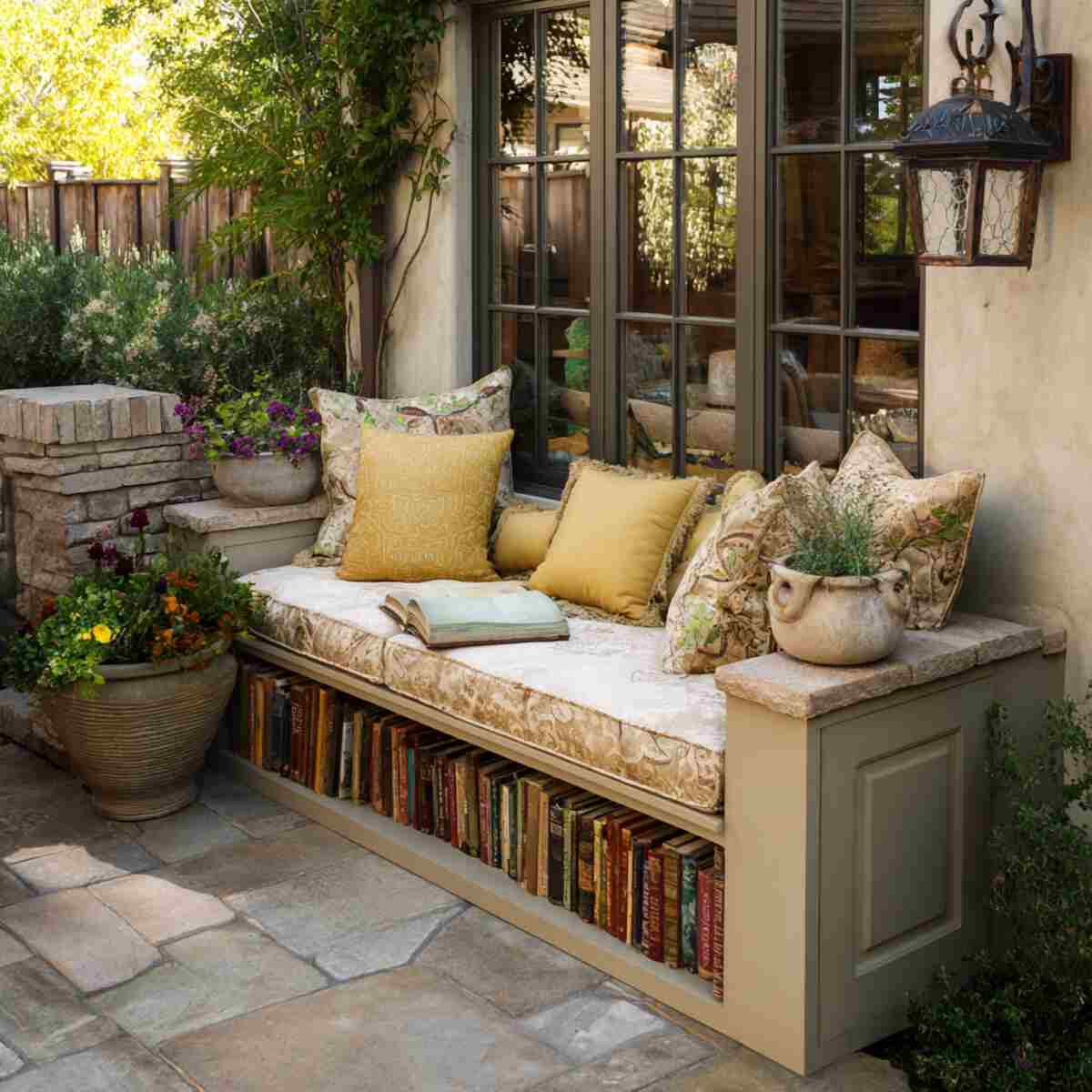 Window Seat on a Patio