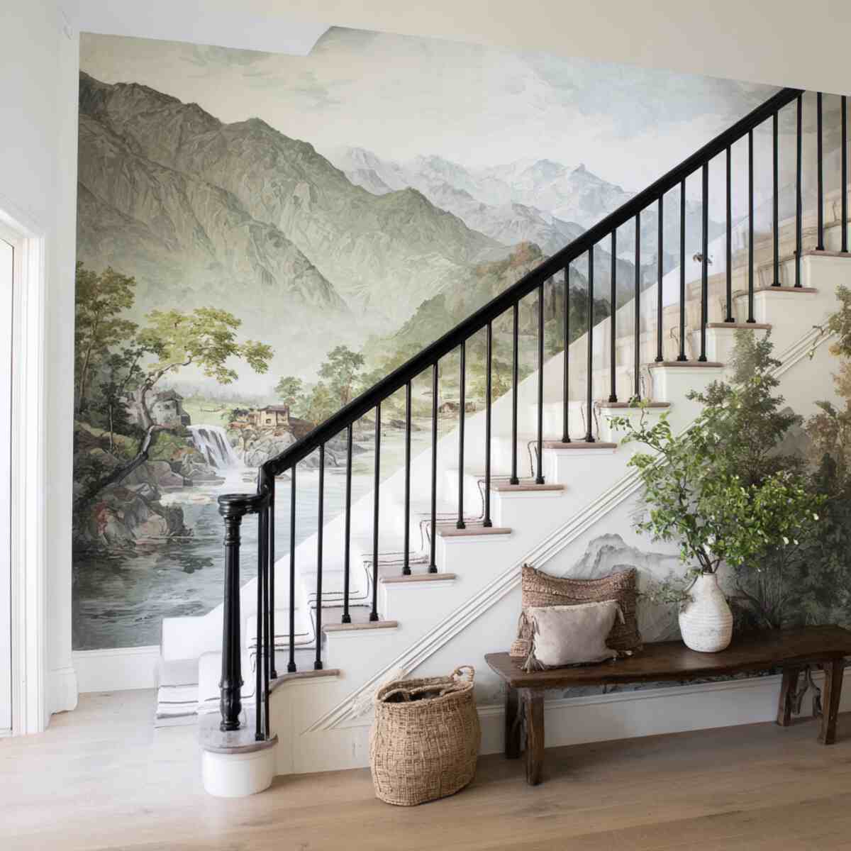 Mountain Landscape Mural