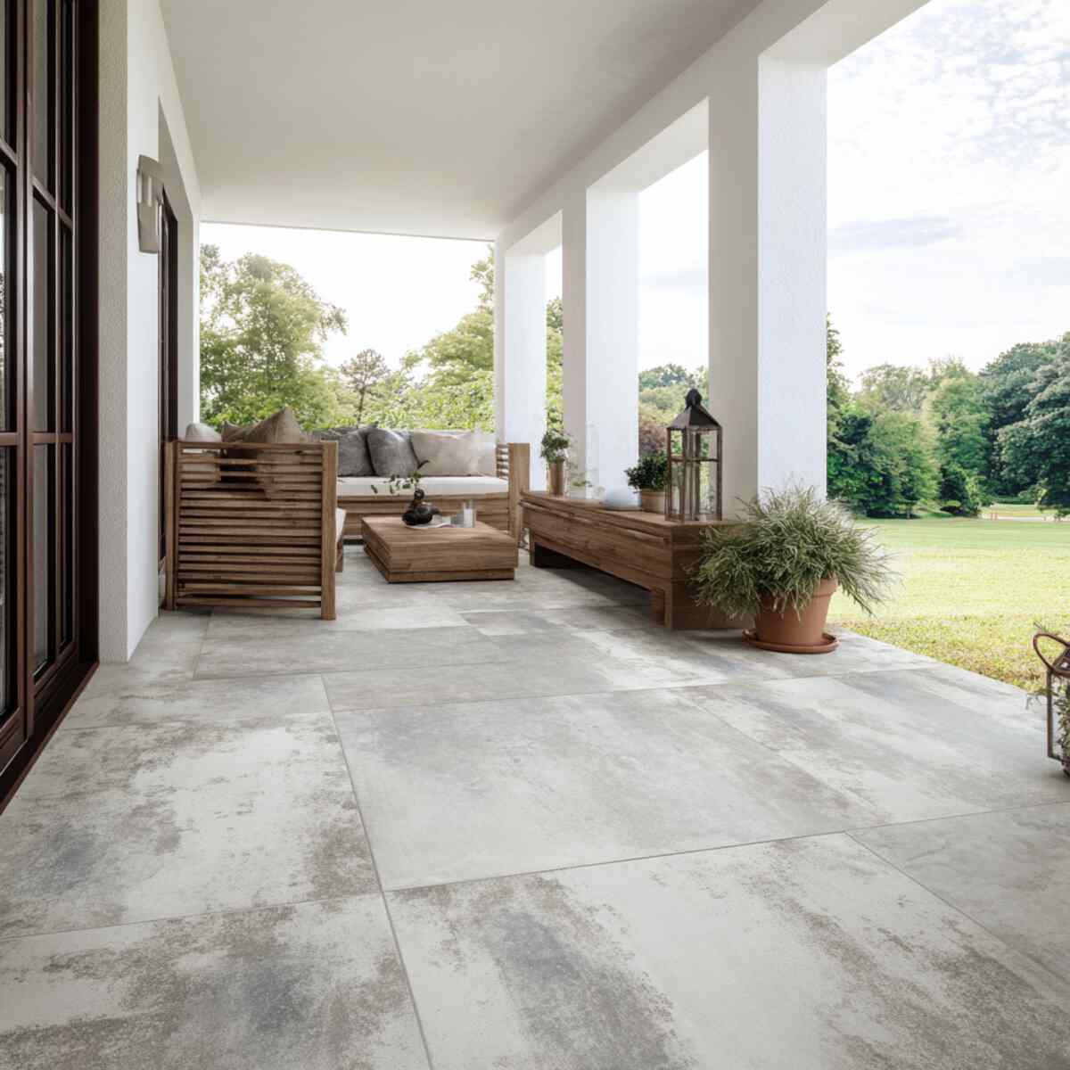 Large-Format Porcelain Tiles