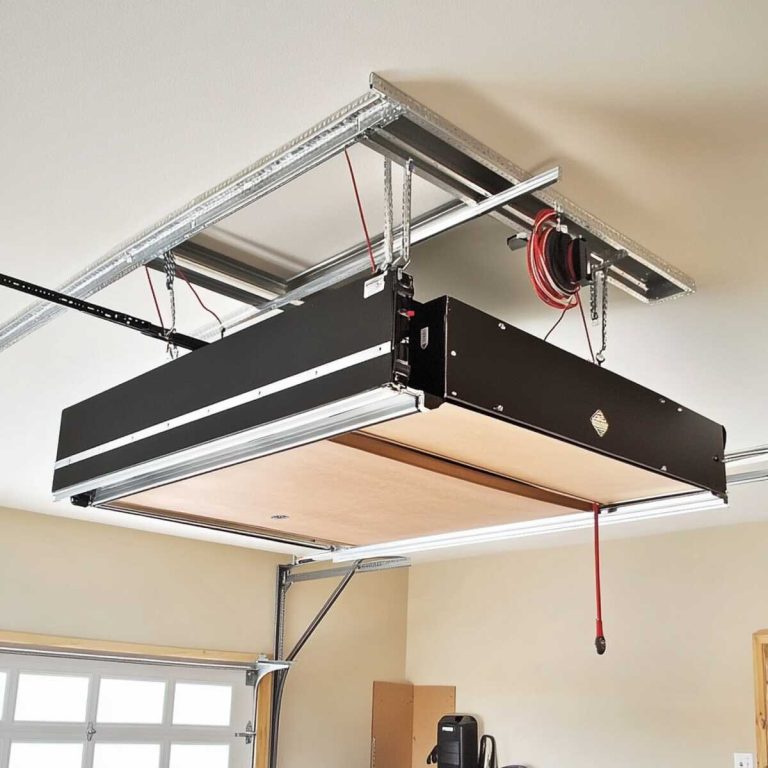 Overheadmoving Rack 23 Garage Overhead Rack Ideas Save So Much Floor Space