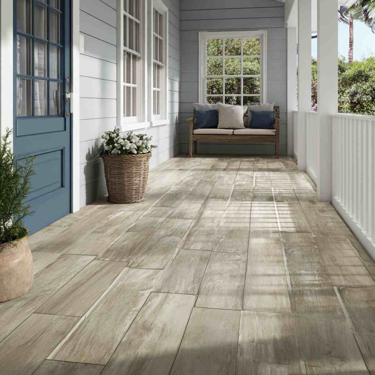 Wood-Look Porcelain Tiles