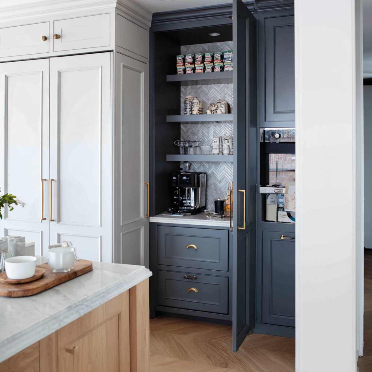 Slide-Out Shelving Pantry