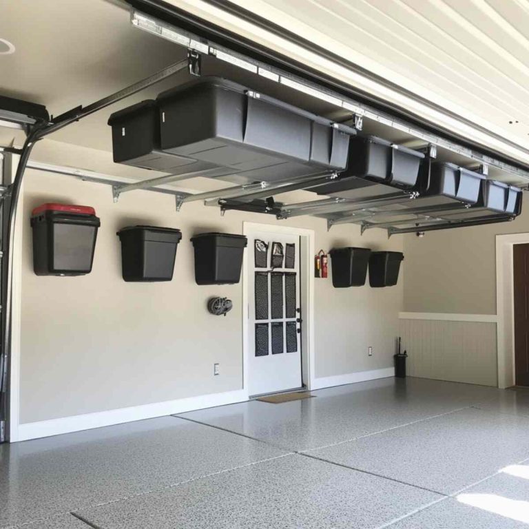 Overhead Utility Racks 23 Garage Overhead Rack Ideas Save So Much Floor Space