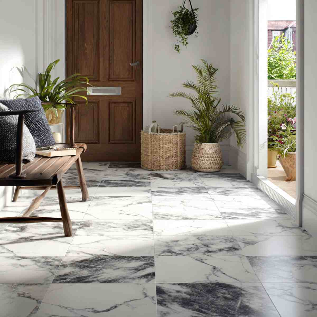 Marble-Effect Tiles