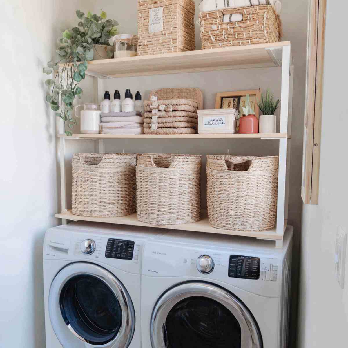 Tiered Basket Shelves