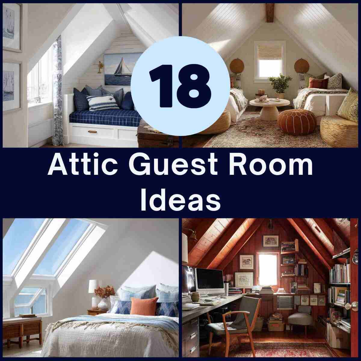 Attic Guest Room Ideas