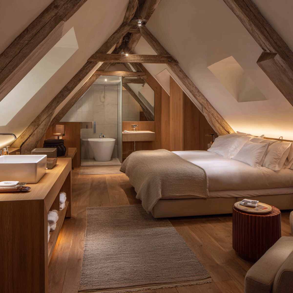 Attic Suite with Private Bathroom